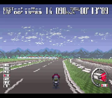 Touge Densetsu - Saisoku Battle (Japan) (Beta) screen shot game playing
